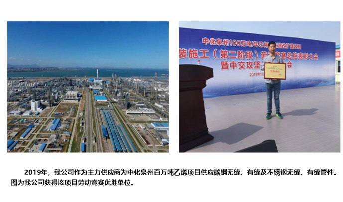 Main suppliers of Sinochem Quanzhou